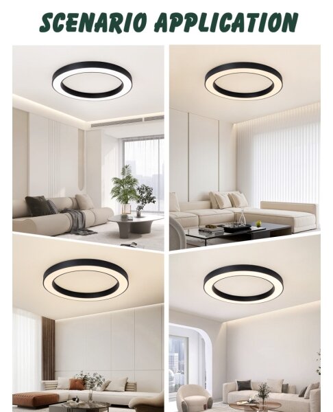 Immax NEO 07210L-LED Stmívatelné svítidlo PASTEL LED/68W/230V 95cm černá Tuya+DO