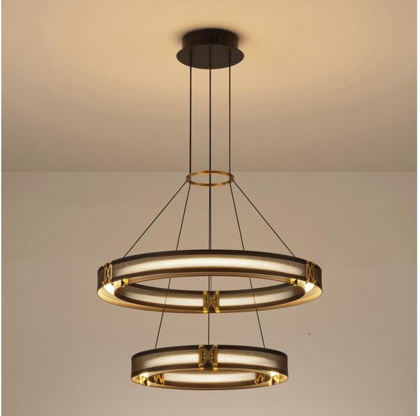 LED Lustr na lanku LUIS LED/62W/230V 3000K 62x120 cm