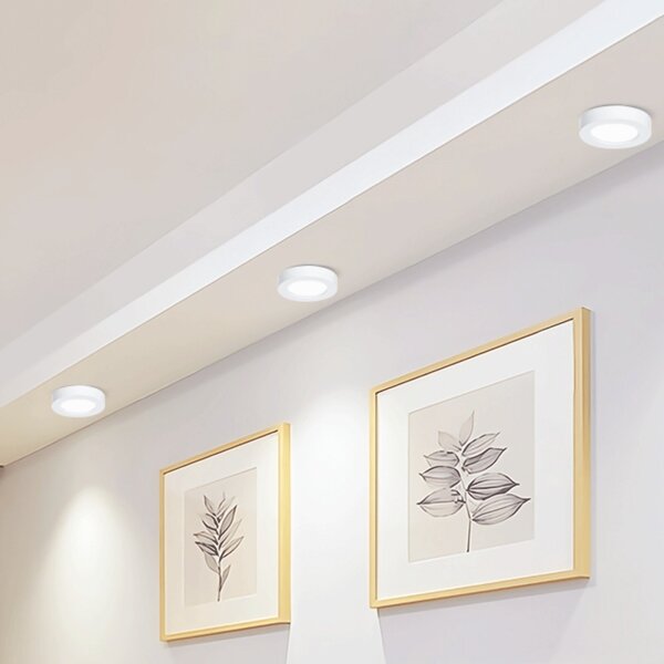 Aigostar - LED Stropní přisazené svítidlo LED/12W/230V pr. 17,4 cm 6500K bílá