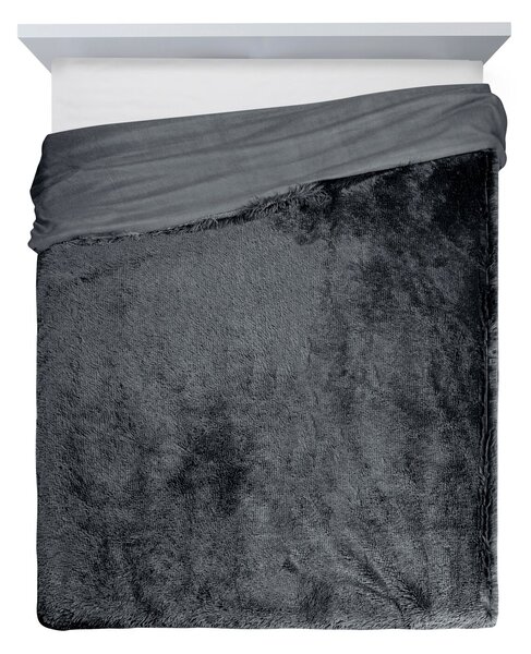 CHLUPATÁ DEKA TIFANY1 150X200 CM ŠEDÁ
