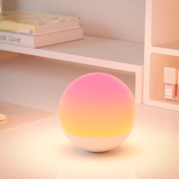 LED Stmívatelná dotyková stolní lampa CANDY LED/5V 1200 mAh multicolor