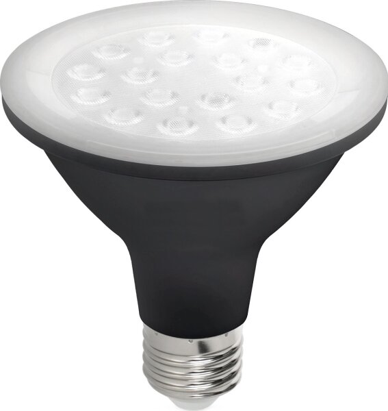 LED Žárovka pro růst rostlin VITABLOOM E27/9W/230V 1200K černá - Brilagi