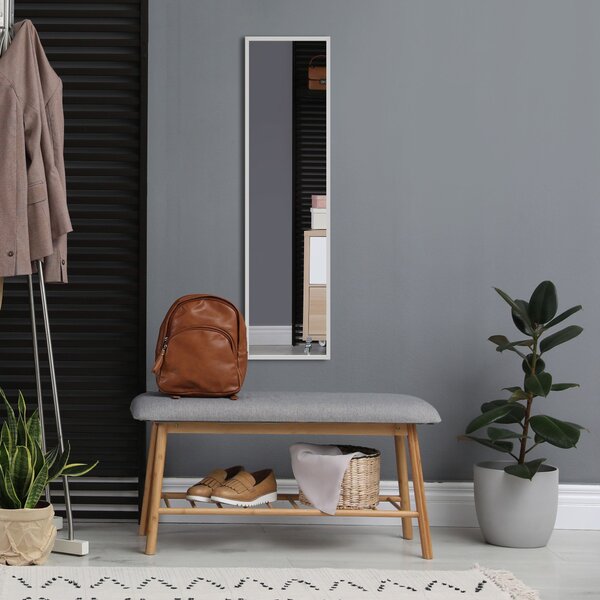 Styler Floryda zrcadlo 32x122 cm obdélníkový bílá LU-12362
