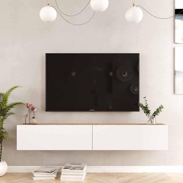 Televizní stolek 180 × 29,6 × 31,6 cm KALUNE DESIGN