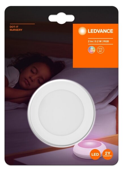 Ledvance - LED RGB Dotykové orientační svítidlo DOT-IT LED/0,2W/3xAAA