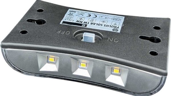 LED Solární nástěnné svítidlo LED/1W/1,2V 600 mAh IP44