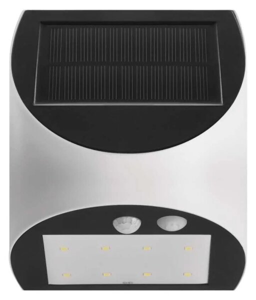 LED Solární nástěnné svítidlo se senzorem LUMI LED/3,7W 1200mAh IP54 bílá