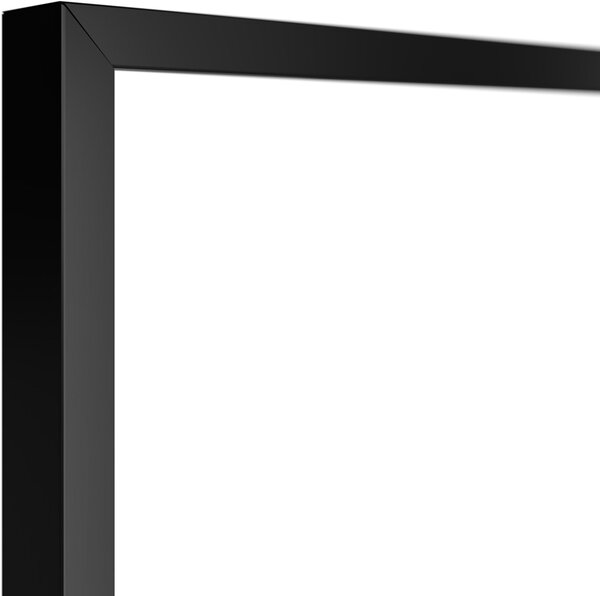 Styler Floryda zrcadlo 32x122 cm obdélníkový černá LU-12361