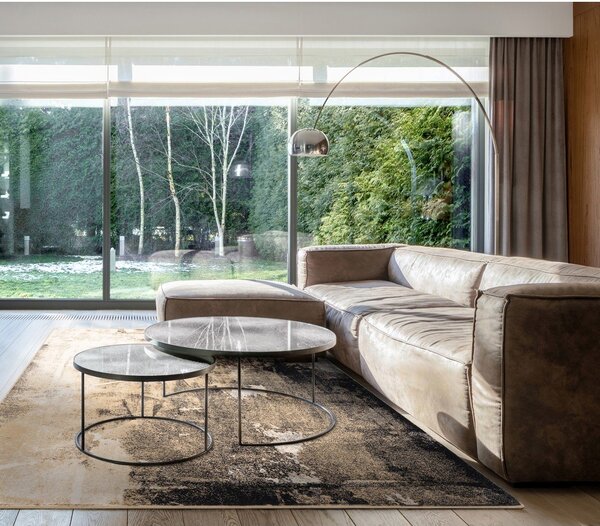 Béžový vlněný koberec 200x300 cm Eddy – Agnella