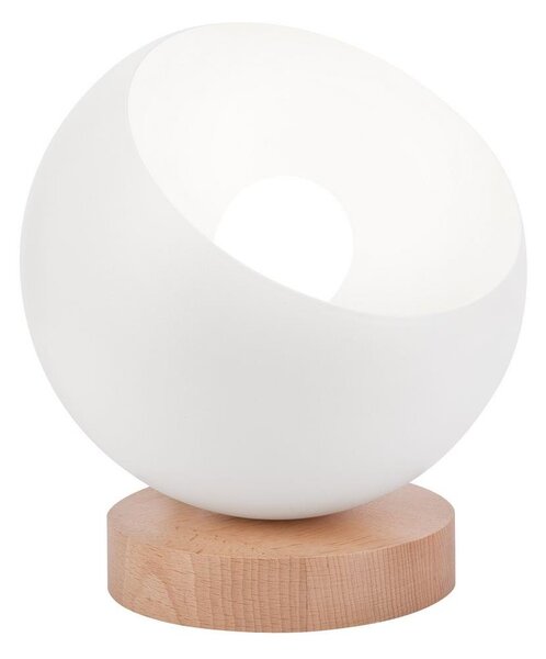 Lamkur Stolní lampa AVA BALL 1xE27/60W/230V bílá LA45313