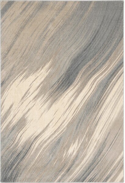 Krémový vlněný koberec 133x180 cm Haze – Agnella