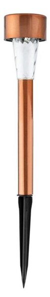 LED Solární lampa LED/2V 40 mAh IP44 měděná