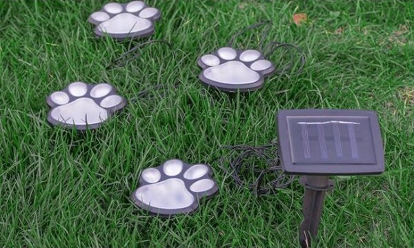 LED Solární svítidlo LED/0,14W/2V 600 mAh IP44 tlapky