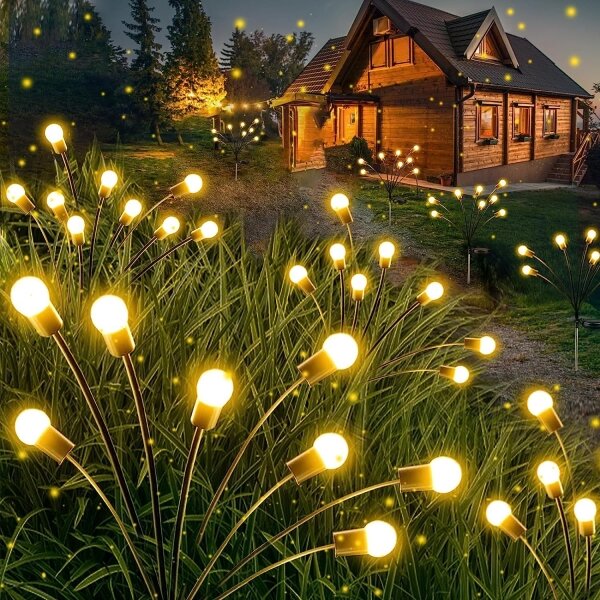 LED Solární dekorační svítidlo 6xLED/1,2V 3000K 73 cm 600 mAh IP44