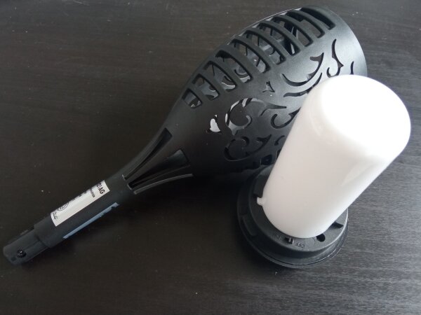 LED Solární lampa se soumrakovým senzorem LED/1,2W/1,2V 600 mAh IP44