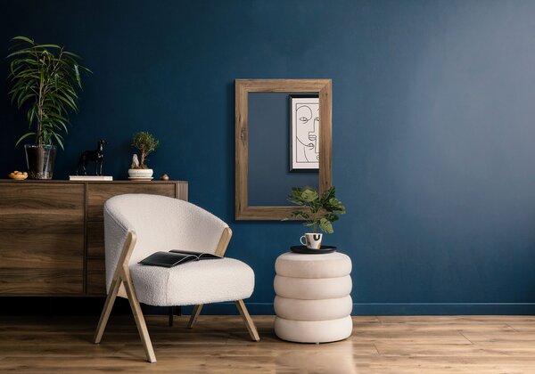Styler Jyvaskyla zrcadlo 60x86 cm obdélníkový dřevo LU-12327