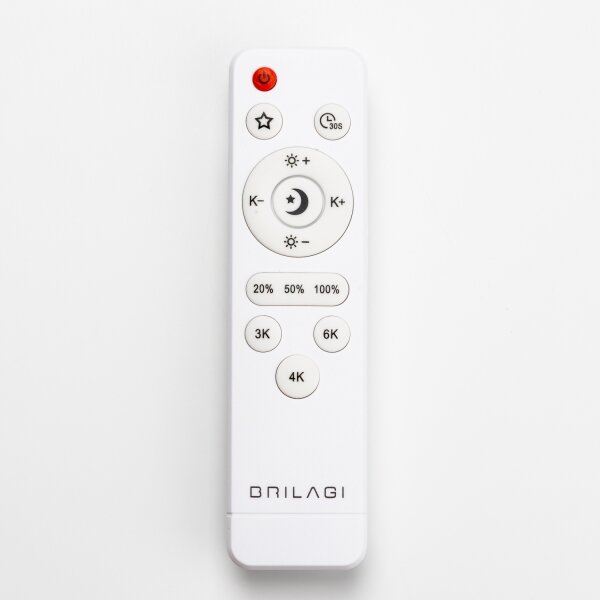 Brilagi - LED Stmívatelné stropní svítidlo PINE LED/60W/230V + dálkové ovládání