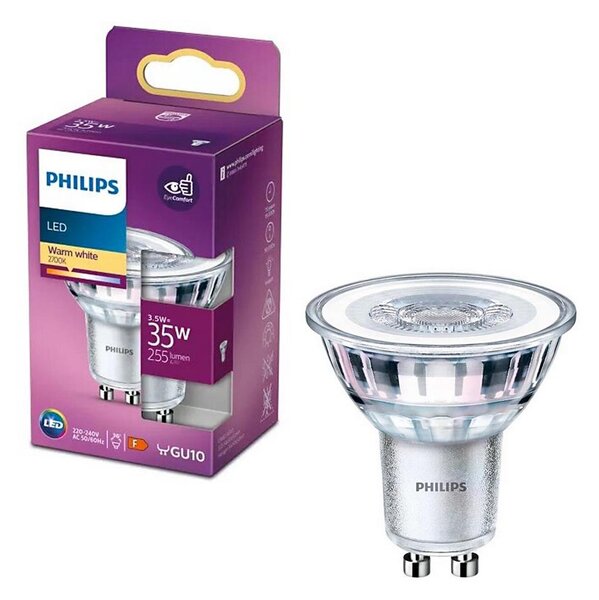 LED Žárovka Philips PAR16 GU10/3,5W/230V 2700K