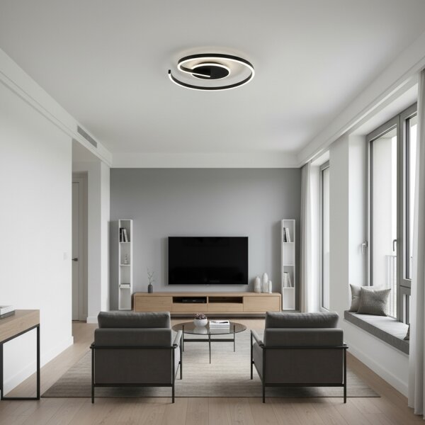 Brilagi -LED Stmívatelné stropní svítidlo SPIRAL LED/56W/230V 3000/4000/6000K+DO