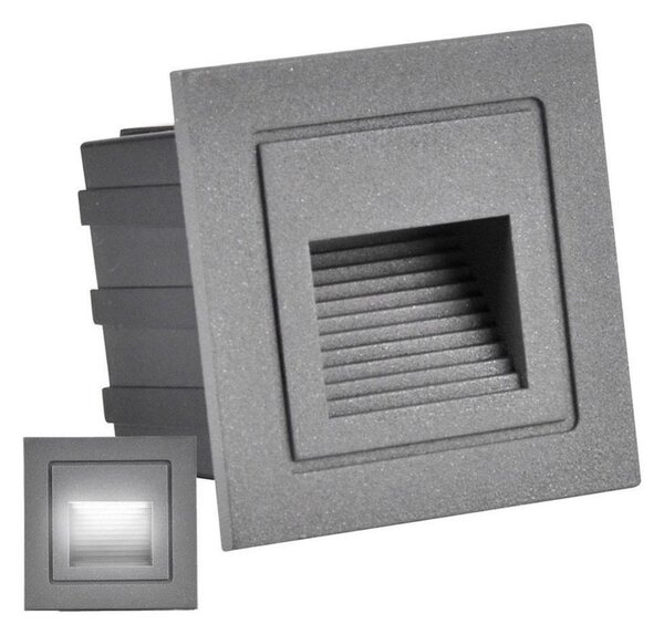 LED Venkovní schodišťové svítidlo Q6 LED/3W/230V IP44