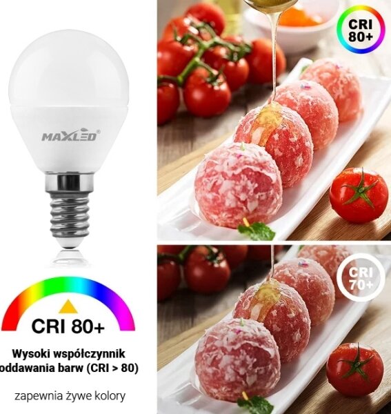 LED Žárovka G45 E14/7W/230V 4000K