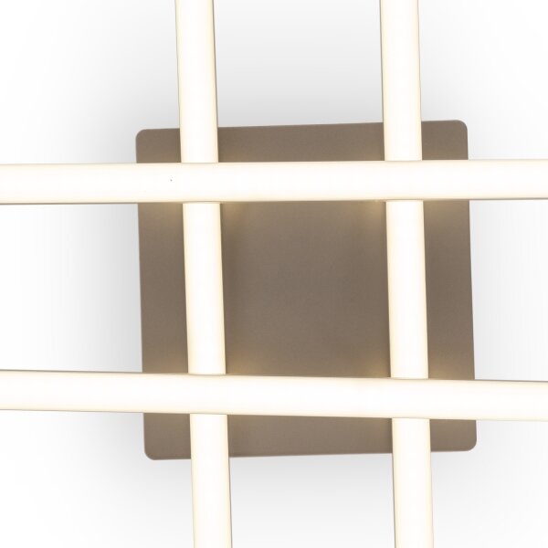 Brilagi - LED Stropní svítidlo STRIPES LED/37W/230V stříbrná
