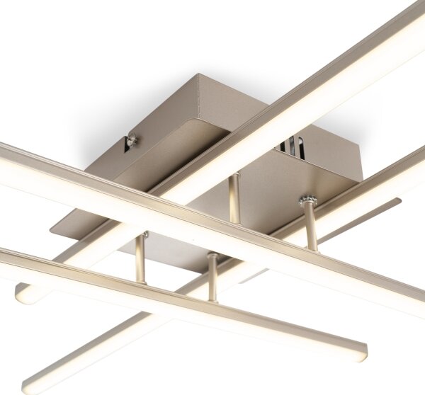 Brilagi - LED Stropní svítidlo STRIPES LED/37W/230V stříbrná