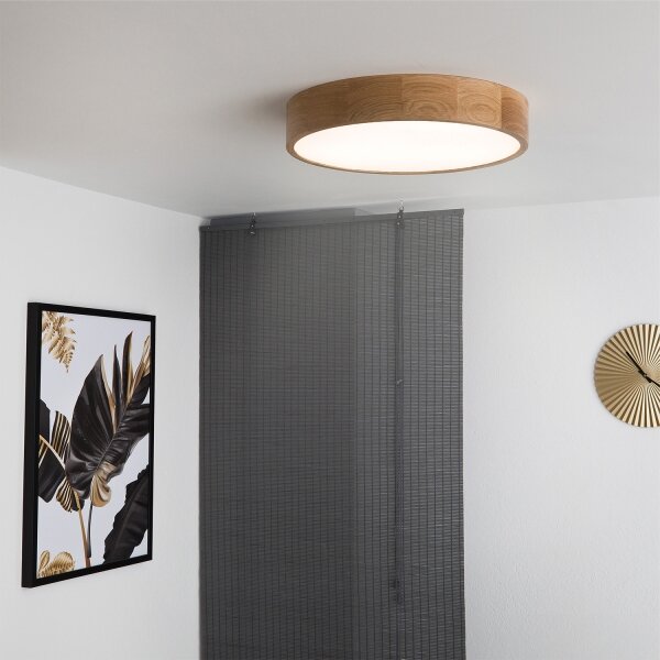 Brilagi - LED Stropní svítidlo CARVALHO LED/36W/230V dub pr. 47,5 cm