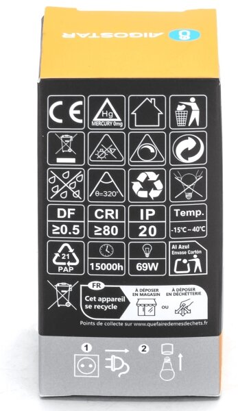 LED Stmívatelná žárovka R7s/8W/230V 2700K - Aigostar