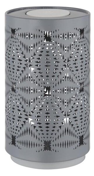 Globo 21018G - LED RGB Dotyková stolní lampa AMIYAH LED/1W/5V 500 mAh šedá