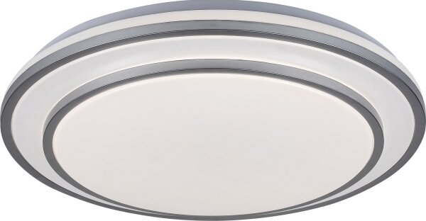 Rabalux 2131 - LED Stmívatelné stropní svítidlo LUPITA LED/40W/230V stříbrná +DO