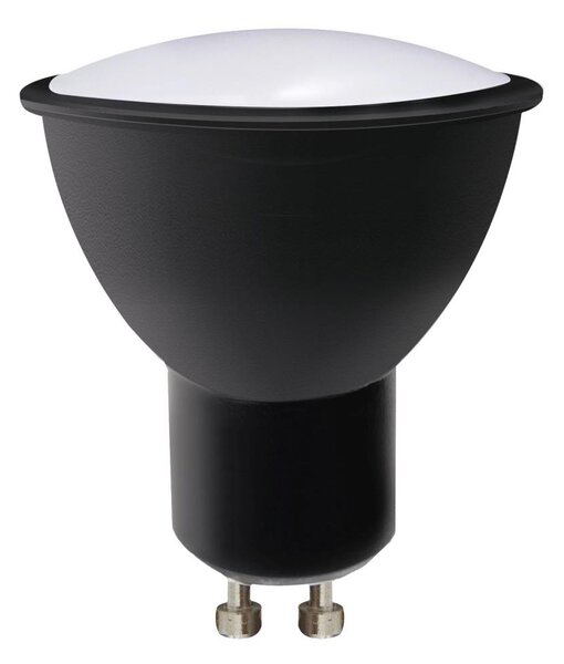 LED Žárovka ECOLINE GU10/6W/230V 4000K černá - Brilagi