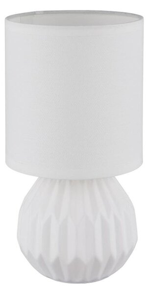 Globo 21730W - Stolní lampa SYLAS 1xE14/40W/230V bílá