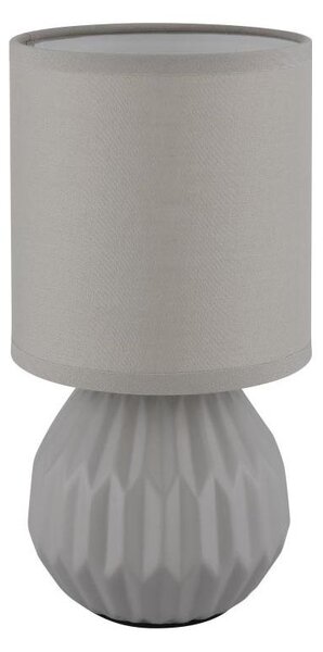 Globo 21730G - Stolní lampa SYLAS 1xE14/40W/230V šedá