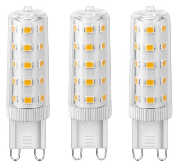 SADA 3x LED Žárovka ECOLINE G9/4,5W/230V 3000K - Brilagi