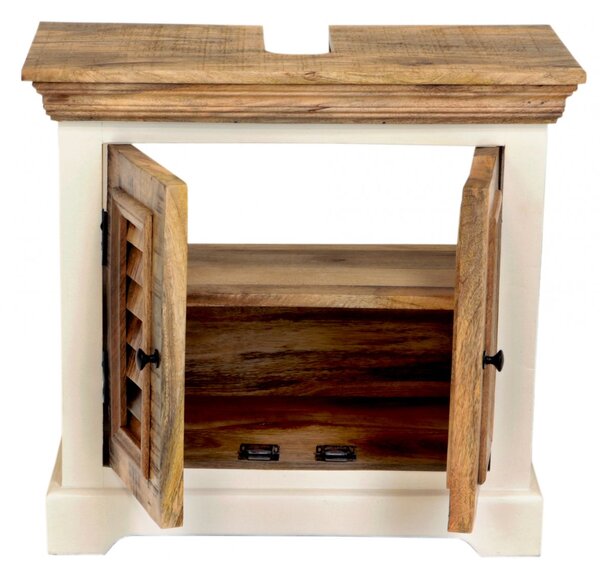 Skříňka pod umyvadlo Agni 65x60x35 z masivu mango
