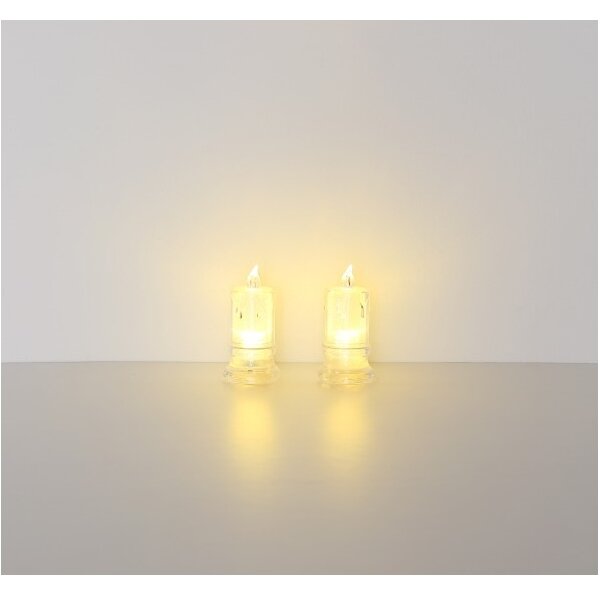 Globo 28075-2 - SADA 2x LED Svíčka CANDLE LED/0,25W/3xLR1130