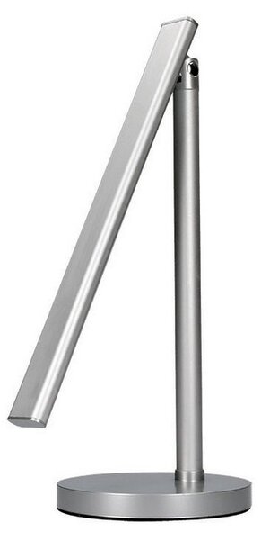 SOLIGHT LED stolní lampička stmívatelná 7W/3000K-6000K/400Lm, stříbrná