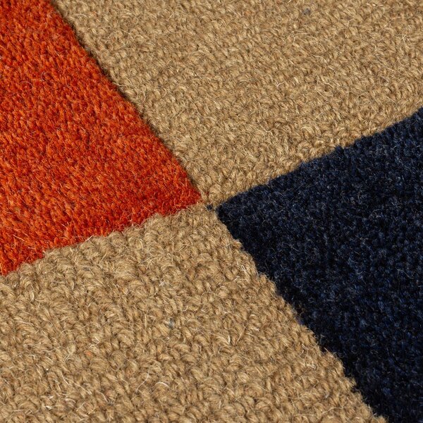 Ručně tkaný vlněný koberec v terakotové barvě 120x170 cm Mia Arch – Flair Rugs