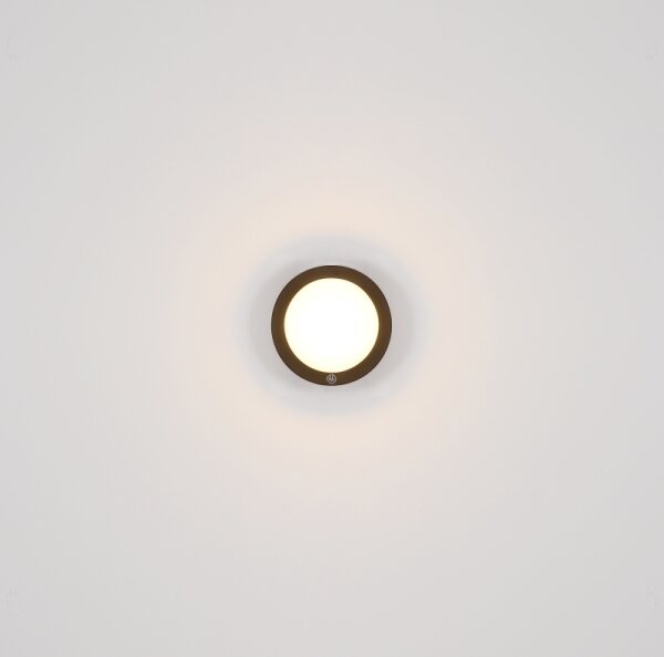 Globo 12379A - LED Nab. dot. nástěnné svítidlo LASSE 1,2W/3,7V pr.15 cm 1800 mAh