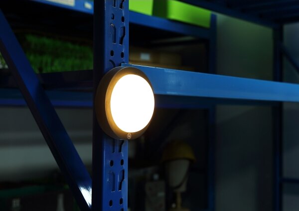 Globo 12379A - LED Nab. dot. nástěnné svítidlo LASSE 1,2W/3,7V pr.15 cm 1800 mAh