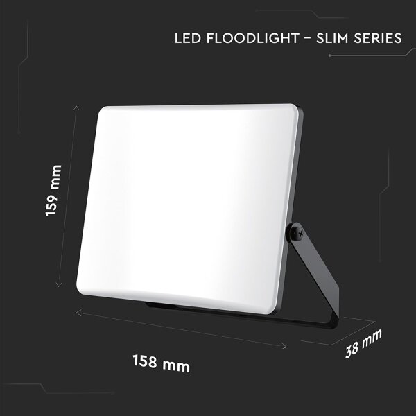 LED Reflektor LED/30W/230V 3000/4000/6500K IP65 černá