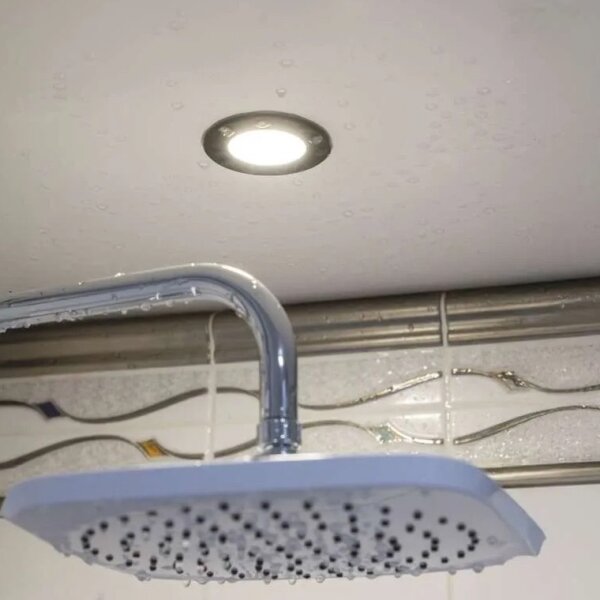 LED Koupelnové podhledové svítidlo LORI LED/4,5W/230V IP65 2700/4000K černá