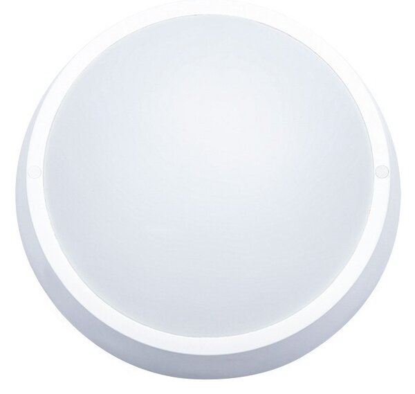 SOLIGHT LED venkovní přisazené svítidlo 18W/230V/1350Lm/4000K/120°/IP65, kruhové bílé