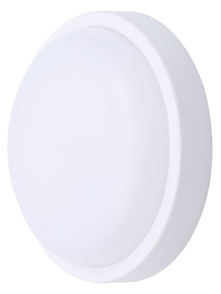 SOLIGHT LED venkovní přisazené svítidlo 20W/230V/1500Lm/4000K/120°/IP54, kruhové bílé