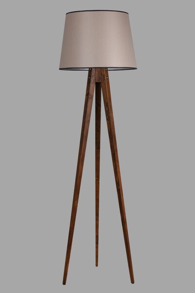ASIR Stojací lampa TRIPOD ořech