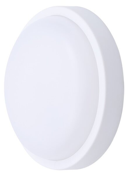 SOLIGHT LED venkovní přisazené svítidlo 13W/230V/910Lm/4000K/120°/IP54, kruhové bílé
