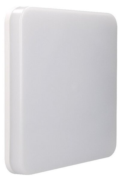 SOLIGHT LED venkovní přisazené svítidlo 24W/230V/1920Lm/4000K/120°/IP54, 28cm x 28cm, bílé