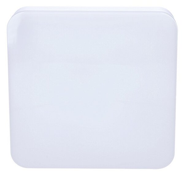 SOLIGHT LED venkovní přisazené svítidlo 24W/230V/1920Lm/4000K/120°/IP54, 28cm x 28cm, bílé