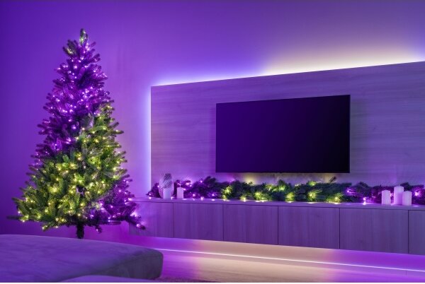 Twinkly TG70P4425P01 - LED RGBW Vánoční stromek TREE 435xLED 2,1 m Wi-Fi